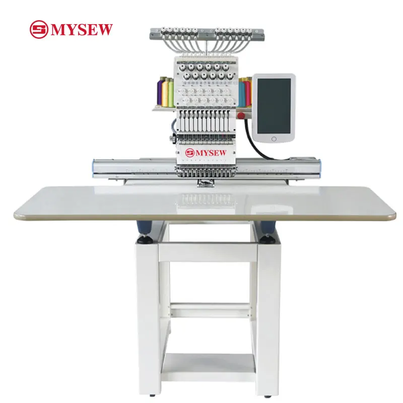 MYSEW MHS1201(400*600mm) High Speed Automatic Embroidery Sewing Machine for Garments