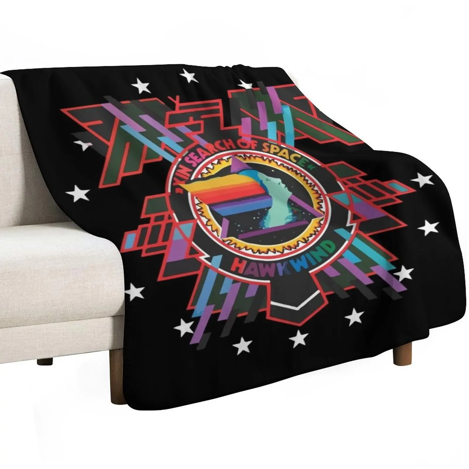 Hawkwind – In Search Of Space Throw Blanket Soft Sherpa Fleece Warm Blanket for Winter