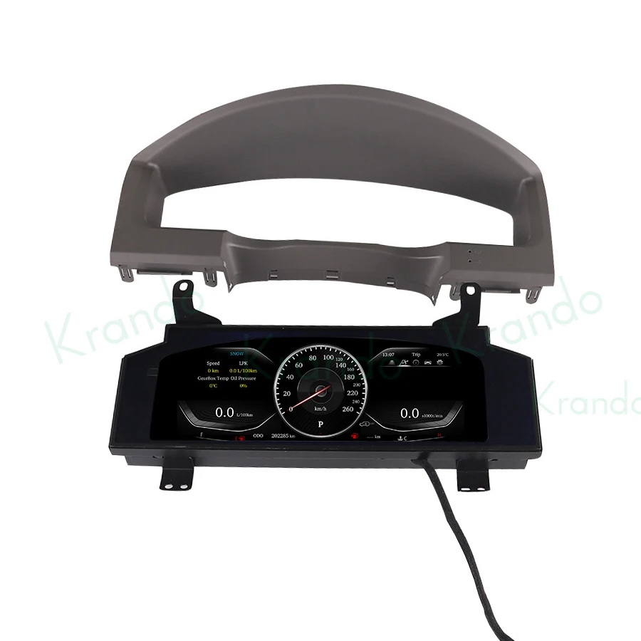 

Krando Digital Cluster Dashboard Panel Smart Vehicle Virtual Cockpit Speedometer Instrument for Lexus LX570 2010-2017 Linux