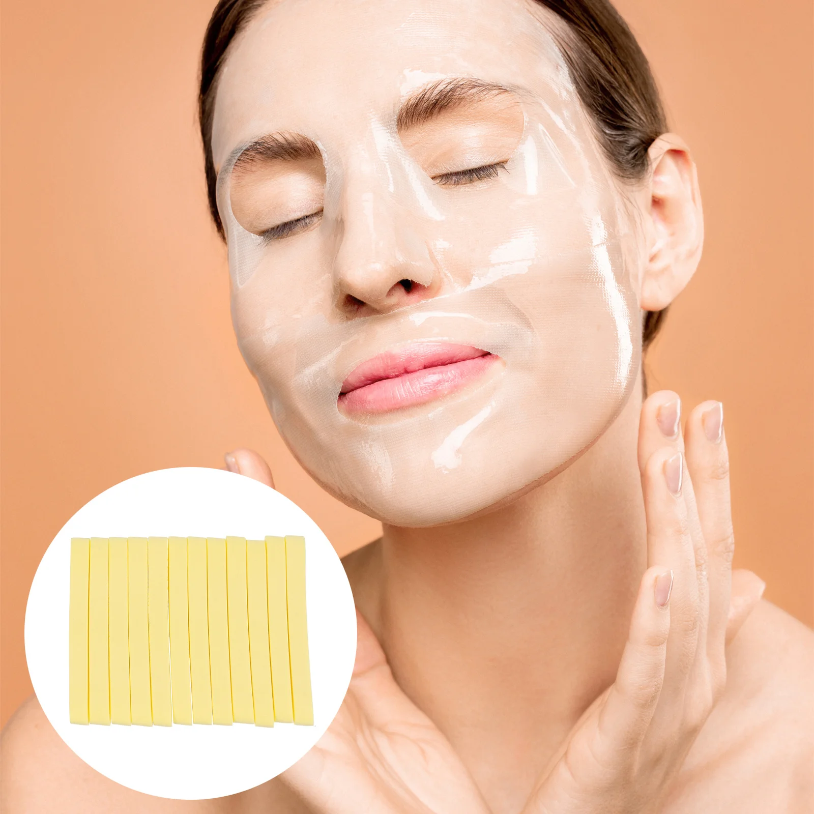 120 pçs esfoliante rosto esponja comprimida suave removedor de maquiagem almofada limpeza facial descartável portátil pó puff
