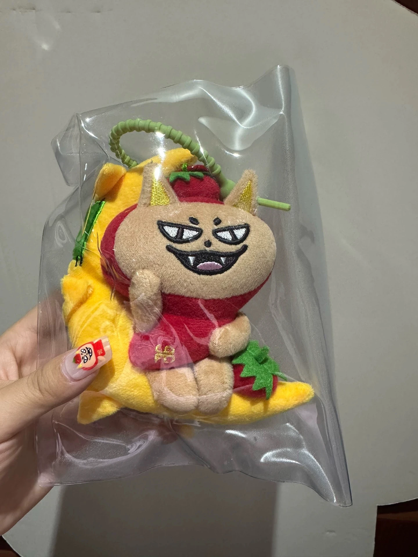2025 New In Stock Arrival Official Thai Star Forcebook Breezy Ballon Keychain 11cm Tomafox
