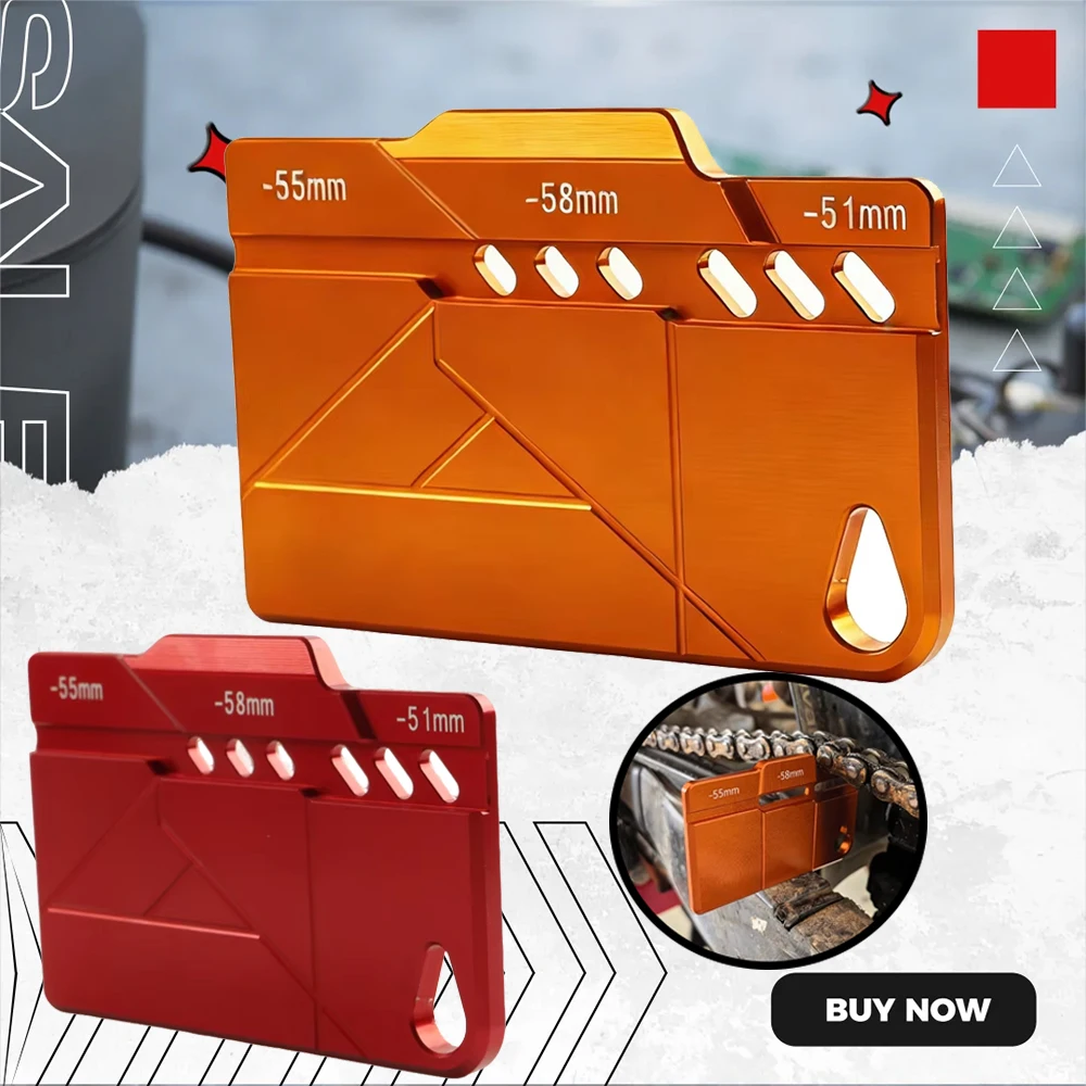 

Motorcycle Accessories Chain Tension Gauge Tool Chain Slack Check Adjust For KTM GasGas YAMAHA BMW SUZUKI DUCATI HONDA KAWASAKI
