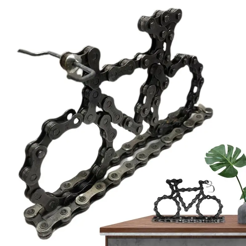 Metal Bicycles Ornament Metal Bikes Decoration & Figurines Stocking Stuffer Bikes Figurines Decoration For Living Room Or