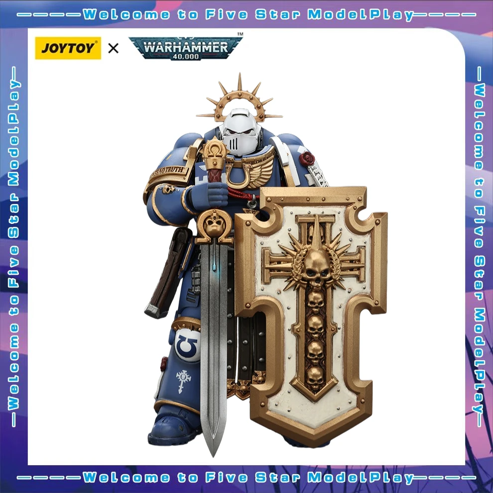 

【FS】JOYTOY Warhammer 40K Scale 1/18 Action Figures Ultramarines Torvald Models Toys Gifts