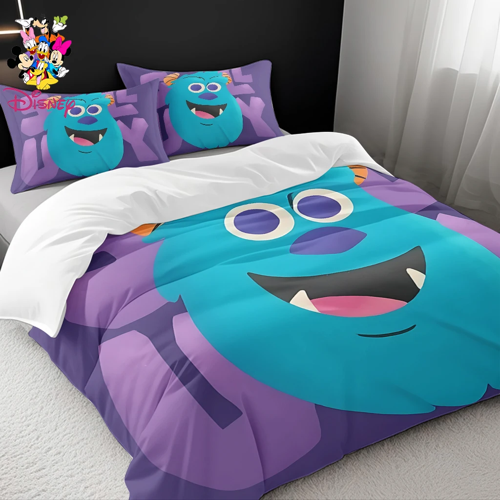 طقم غطاء لحاف ديزني سولي آند ستيتش ميكي 2/3 قطعة بدون حشو مناسب لغرف النوم العائلية وغرف الضيوف