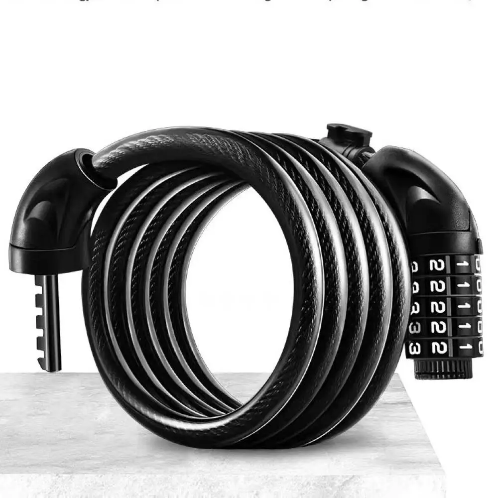 Bicycle Anti-Theft Combination Locks For Mountain Bike Portable Locks Electric Bike Locks Chain Link Locks Cycling Accessories