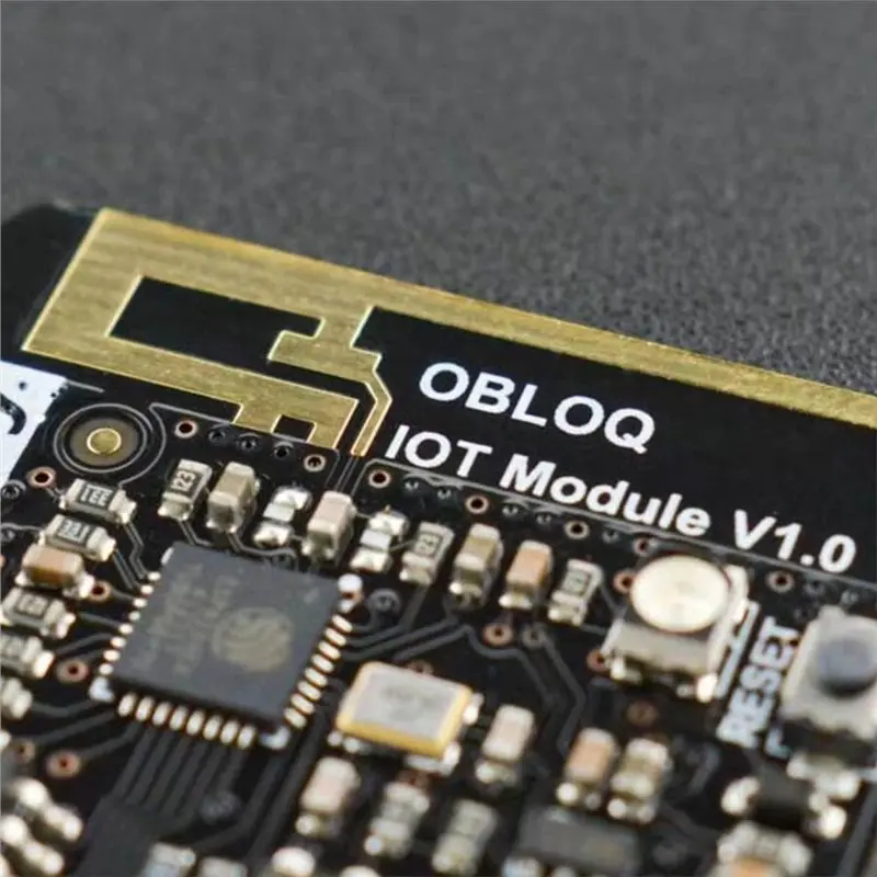 T23C Wifi Chip Gravity UART OBLOQ Iot Wifi To Serial Module 32-Bit CPU For Standard MQTT Protocol Iot Service