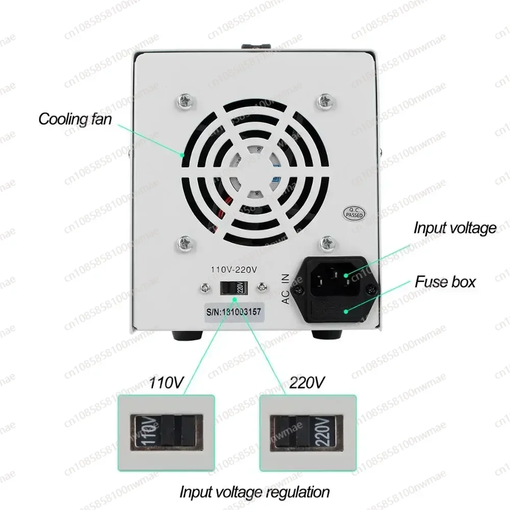 PS-6403D64V3A Portable laboratory desktop DC regulated power supply for maintenance and test aging