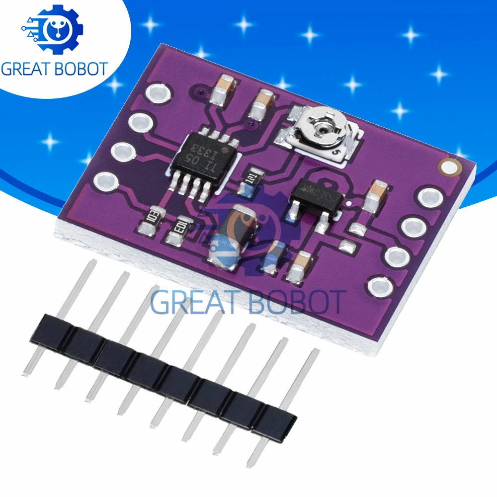 1 ~ 10 Uds INA333 Micro señal humana multifuncional tres amplificadores operacionales módulo amplificador de instrumentación de precisión