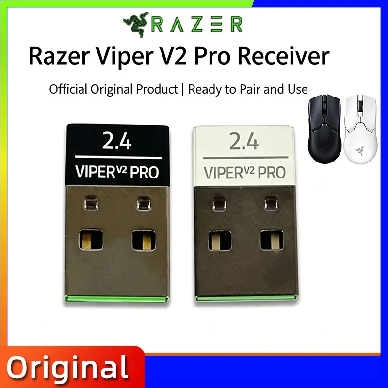 Razer 2.4G USB Receiver Dongle for Razer Viper V2 Pro Wireless
