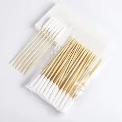 50-200Pcs Pet Ear Cleaner Cotton Buds Animal Ear Cleaner Big Cotton Swab Sticks Cotton Buds for Cat Dog Ear Wax Removal Toolsomb