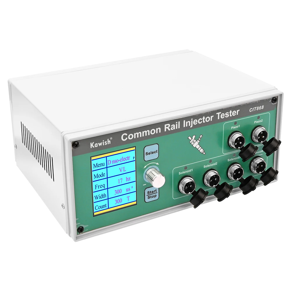Upgrade CIT800 CIT868 4 Channels Diesel Common Rail Injector Tester  2PCS Piezo Injector Tester Injector Driver Injector Clean