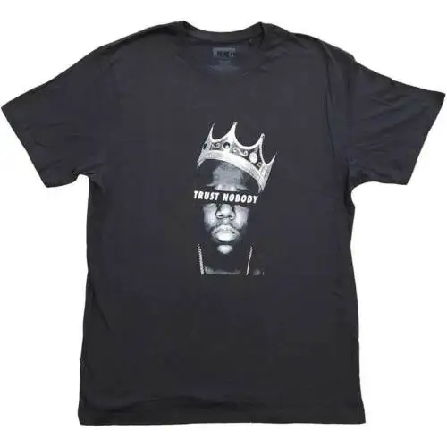 Biggie Smalls Trust Nobody Official Tee T-Shirt Mens Unisex