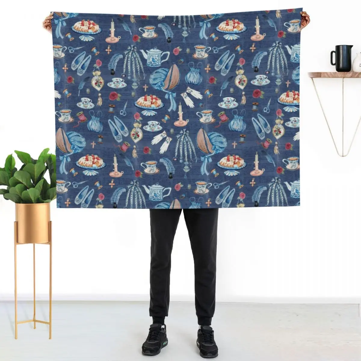 Jane Austens favourite things // Jane Austen art Throw Blanket Loose Thin Weighted Decorative Sofas Tourist Blankets