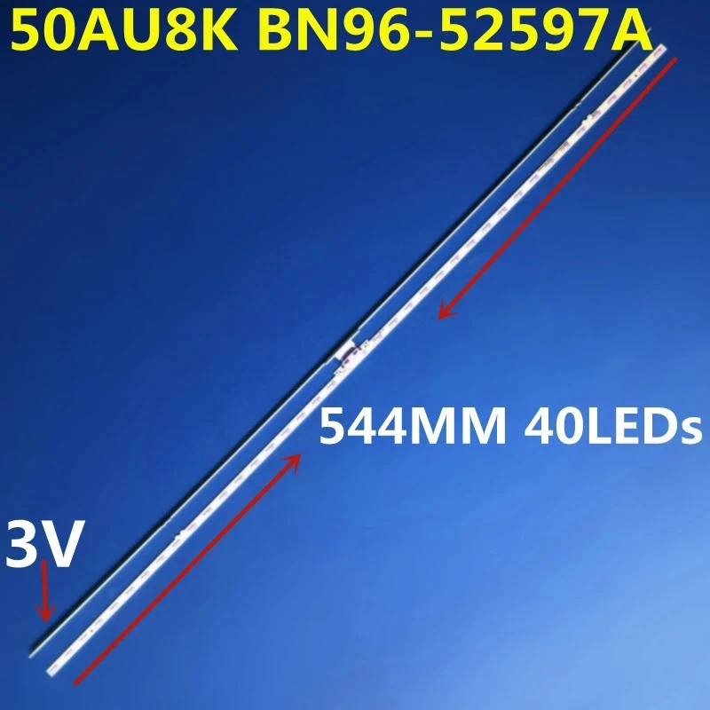 แถบไฟ LED 30ชิ้นสำหรับ S1A8-500SM0-R0 50AU8K BN96-52597A UE50AU7025 UE50AU7170U UE50AU7500 UE50AU8005K UE50BU8002 UE50AU8000