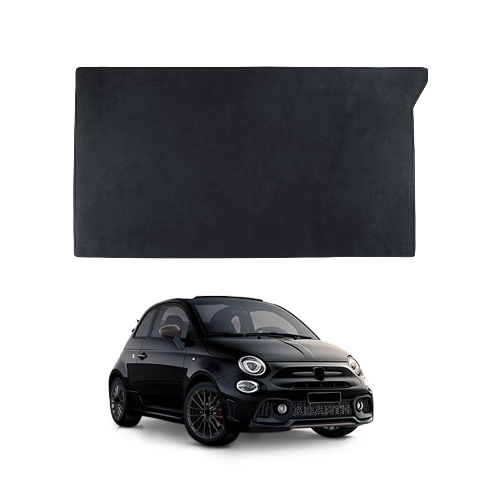 

Для Abarth 595/695 2012 2013 2014 2015 2016 2017 2018 2019 2020 2021 2022 2023 2024 Fiat 500 2008-2024 Коврик для багажника автомобиля Аксессуары Пыленепроницаемый Водонепроницаемый Защитный Задний Коврик Подножка