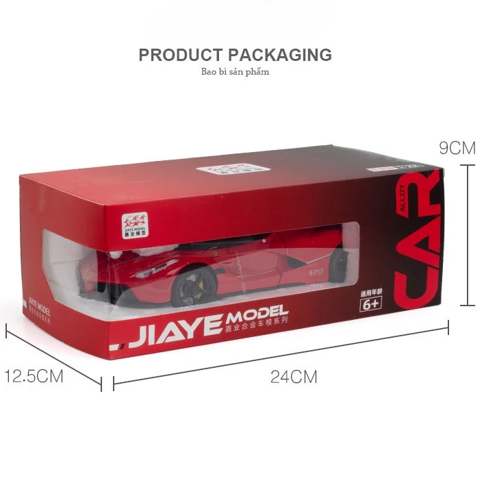 1:22 ferrari laferrari conversível liga modelo de carro de corrida diecast metal veículos de brinquedo modelo de carro simulação crianças brinquedo presente e187