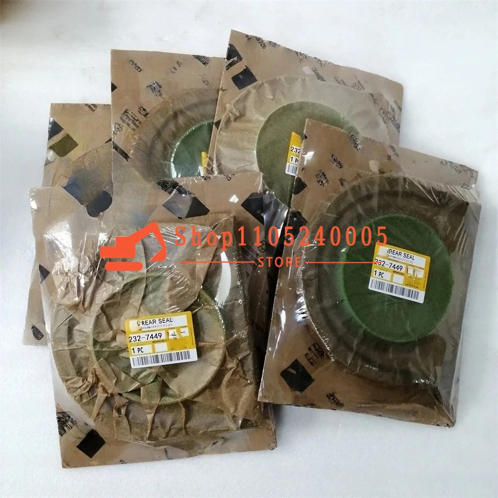 232-7449 Construction Machinery Parts Rear Oil Seal & Housing 2327449 for Engine C3.3 C4.4 C7.1 3054E Excavator 312E 314F