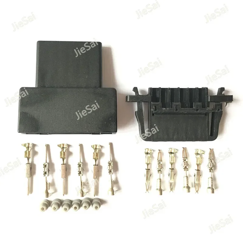 6 Pin 1.5mm Auto Pulg For VW Polo Golf Audi Skoda Fabia Electronic Accelerator Pedal Connector 3B0972706 3B0 972 706 view 4