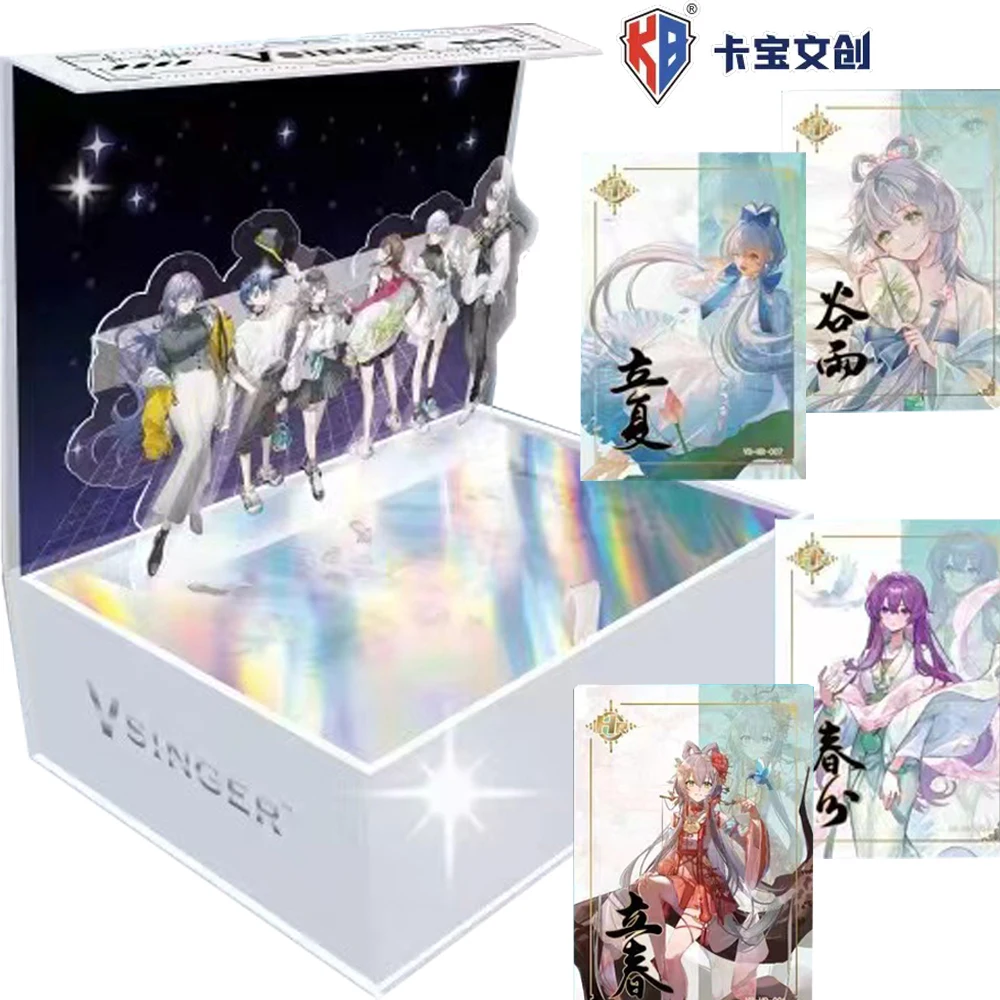 KABAO Genuine Luo Tianyi Card Game Collection Virtual Singer Idol Elegant Lovely Antiquities Styling Card Fans' Favorite Gifts