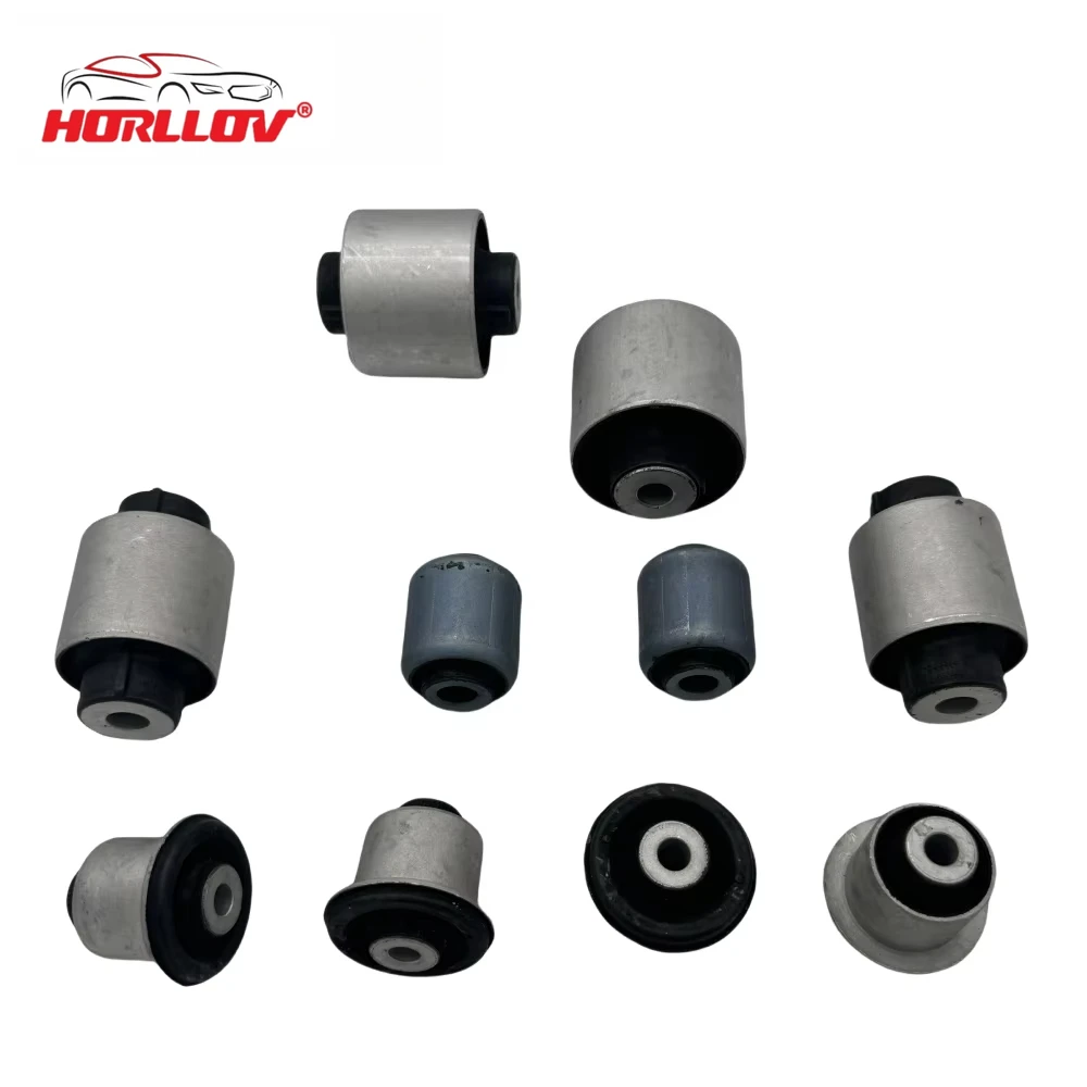 10-piece set of upper and lower control arm bushings Kit front suspension for BMW 5 Series F18F10F11