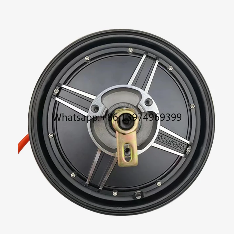 QS Electric Scooter Dual Brushless Motor Waterproof 60V-72V 2000W High Torque 150N 10inch 72v Permanent Magnet IE4 IP66 200MM
