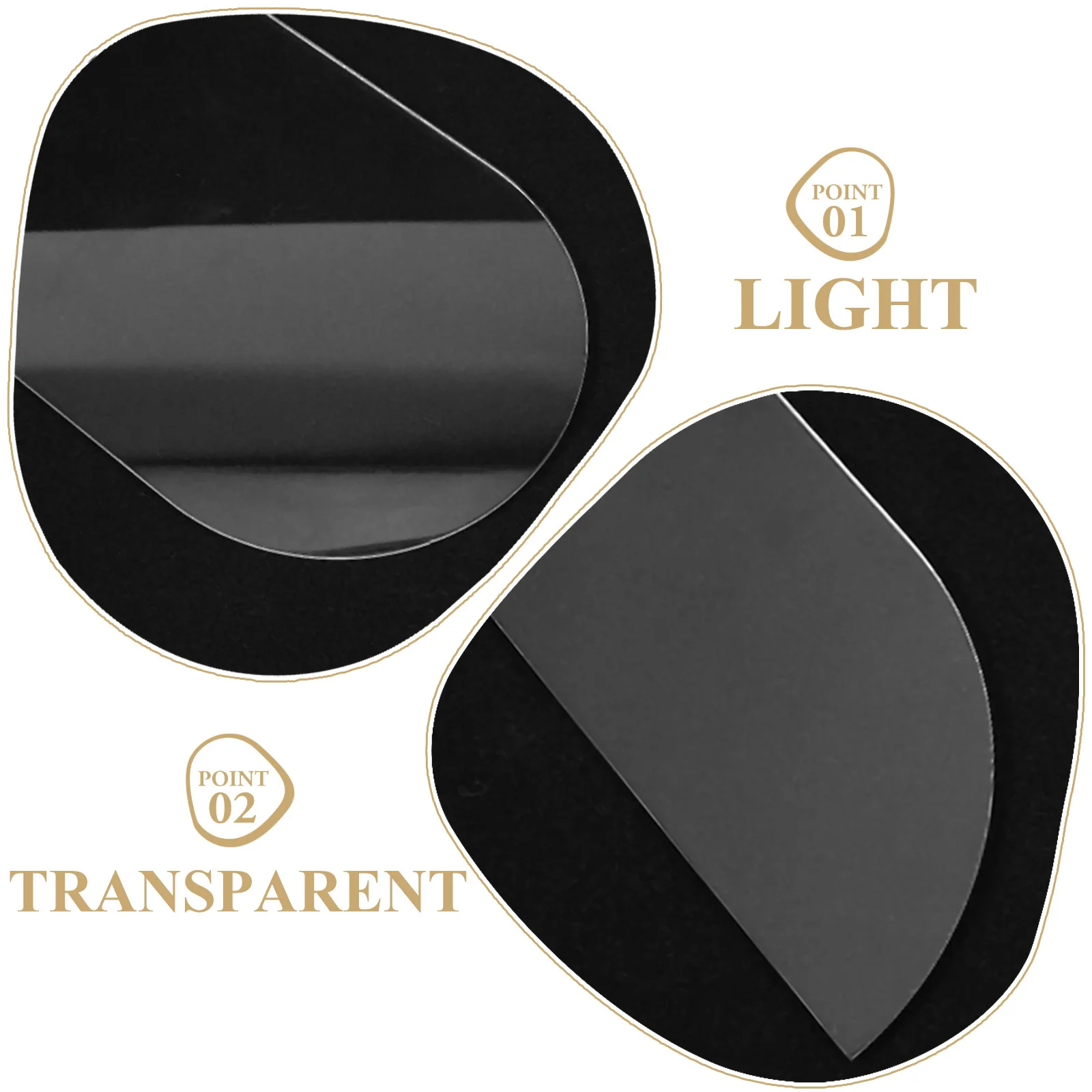 Quicksand DIY Rahmen Acryl Sandlandschaftsform für Bewegliche Sandkunst Deko Desktop-Kartenhalter Bastelbedarf Tischdekoration