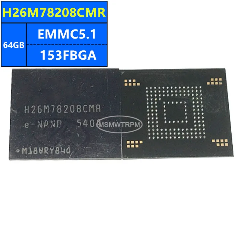 H26M78208CMR H26M74002HMR H26M74002EMR EMMC5.1 64GB 153FBGA Memory Chip IC Electronic Components New Original
