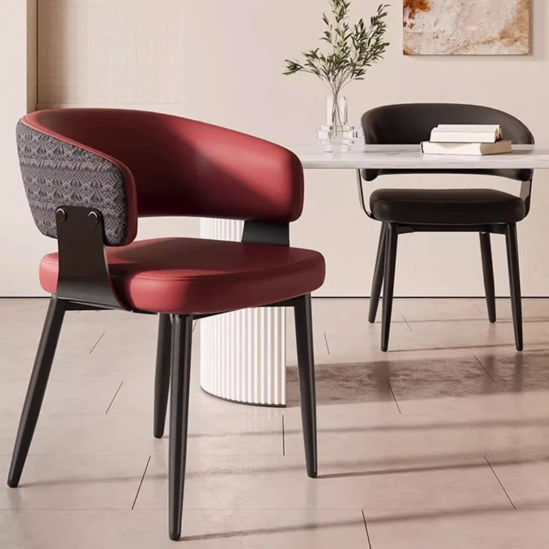 Kursi Makan Mewah Ergonomis Kursi Makan Rias Portabel Kayu Restoran Furnitur Salon Sillas Tunggu Nyaman