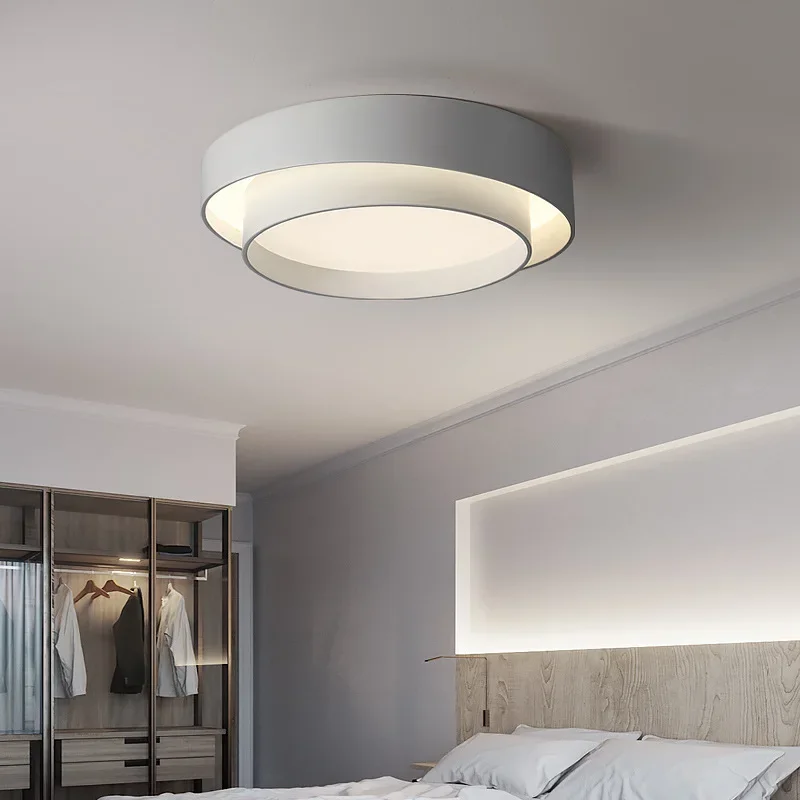 

Nordic Minimalist Modern Restaurant Balcony Led Light Bedroom Round Atmospheric Ceiling