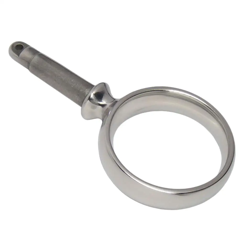 2-1/4inch / Horn Pinned Oarlock for Boat, kayak Stainless Steel