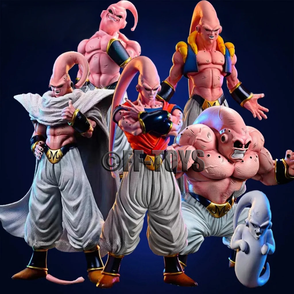 Dragon Ball Z Majin Buu Figure Piccolo Buu Gohan Buu Gotenks Buu Evil Buu Action Figures 27CM PVC Statue Collection Model Toys