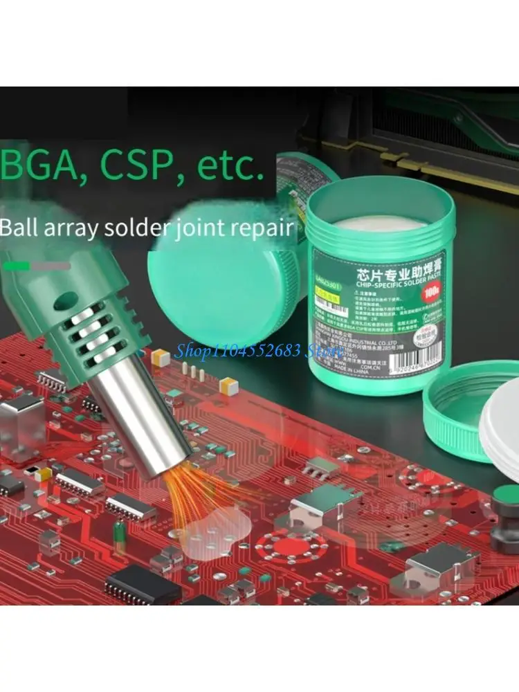 Y6GD Smooth Rosin Base Solder Paste For High Performances Electronic Repairs