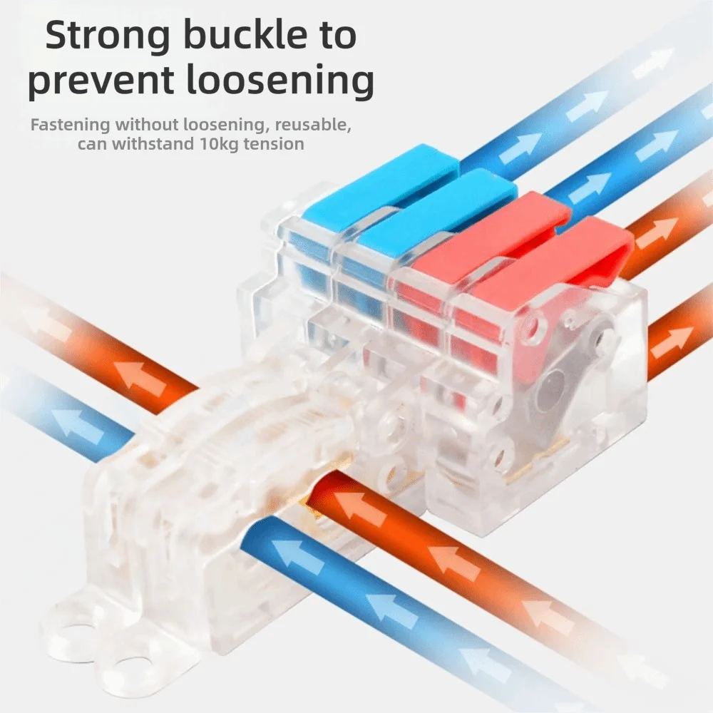 Afbeelding 5: Nieuwe Mini Quick Terminal Block T-type universele snelle connector bedradingsconnector elektrisch