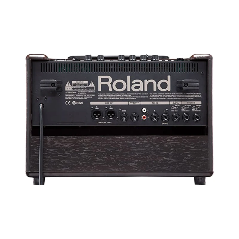 Roland AC-60 / AC-60-RW Acoustic Chorus Guitar Amplifier with Dual 30-Watt AC 60 / AC 60 RW 6.5-inch Speakers, Rosewood