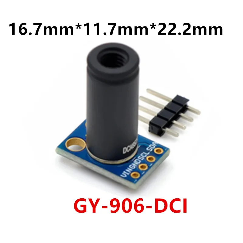 GY-906-BAA, GY-906-BCC, GY-906-DCI Infrarood Temperatuur Sensor Module MLX90614ESF-BAA, MLX90614ESF-BCC, MLX90614ESF-DCI