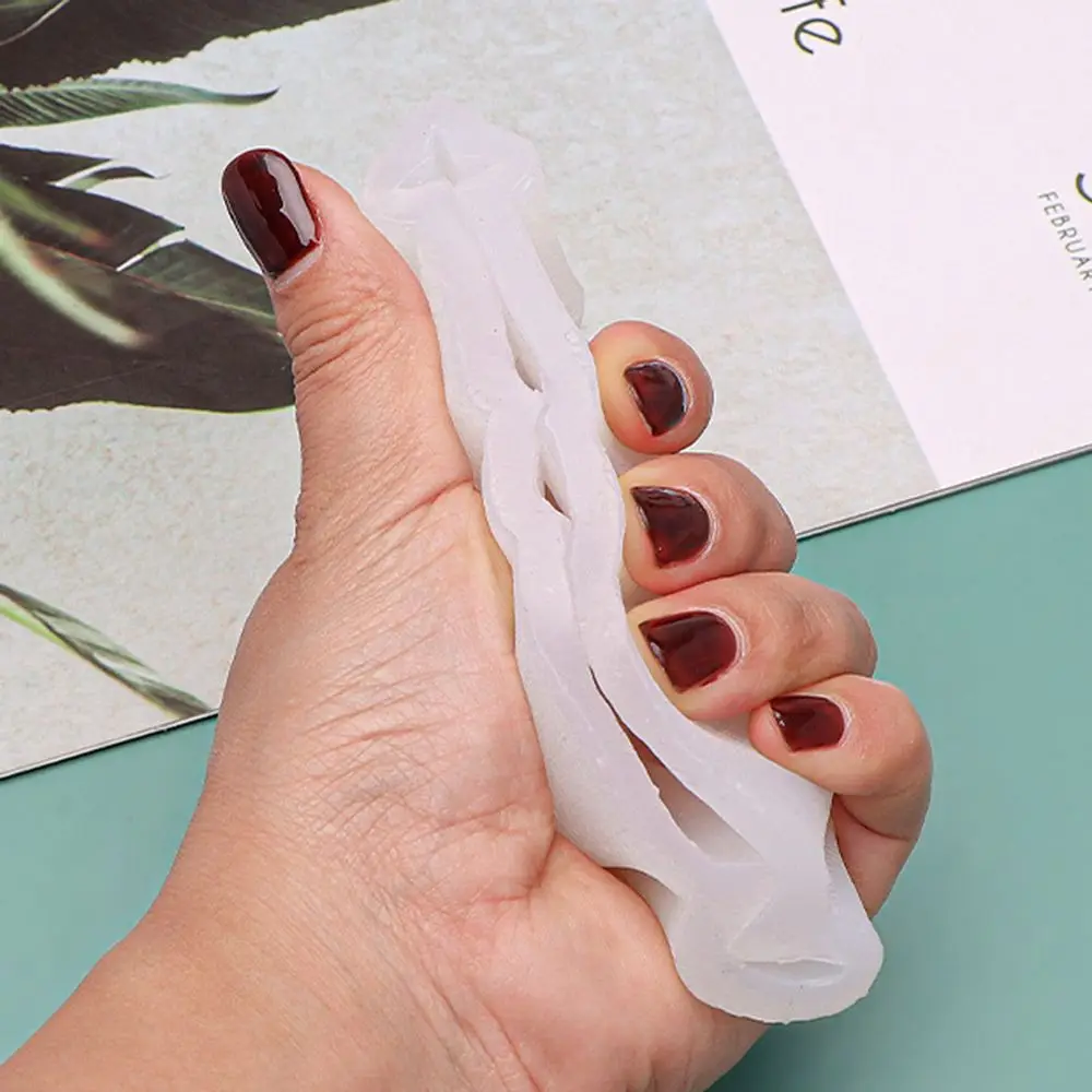 Supplies Soap Making Clay Tools Cake Resin Mold Christmas Candle Mold Snowman Tree Gingerbread 3D Art Wax Mold Silicone Mould