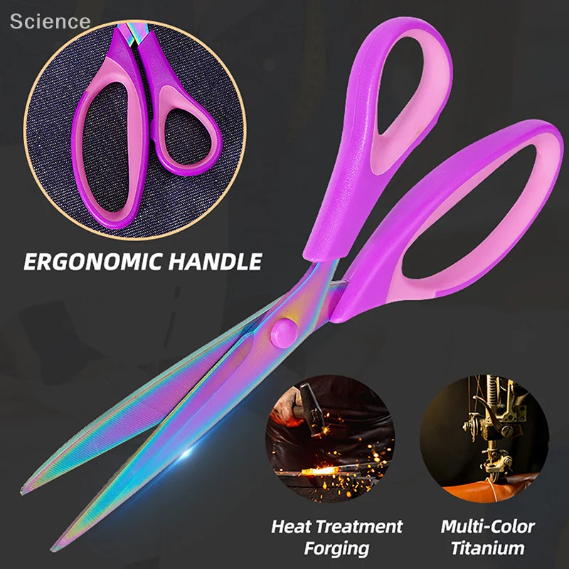 Forbici per filo da cucito da taglio intagliate in acciaio inossidabile vintage Strumenti per cucire domestici Forbici multiuso durevoli e affilate con impugnatura confortevole