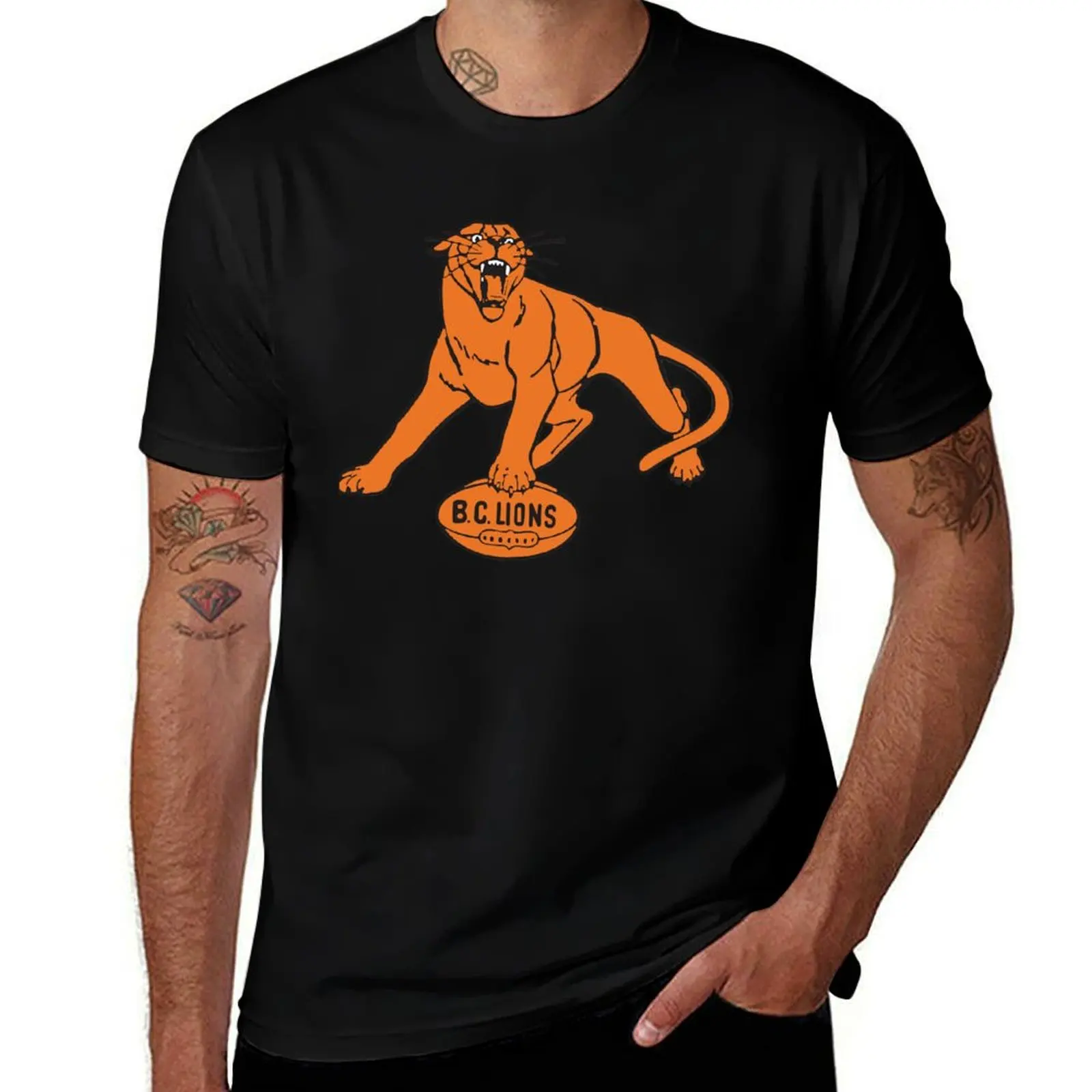 BC Lions Logo - Logo Every Child Matters Vintage Football B.C. Li T-Shirt Casual Light Summer Short Sleeve Top T-Shirt