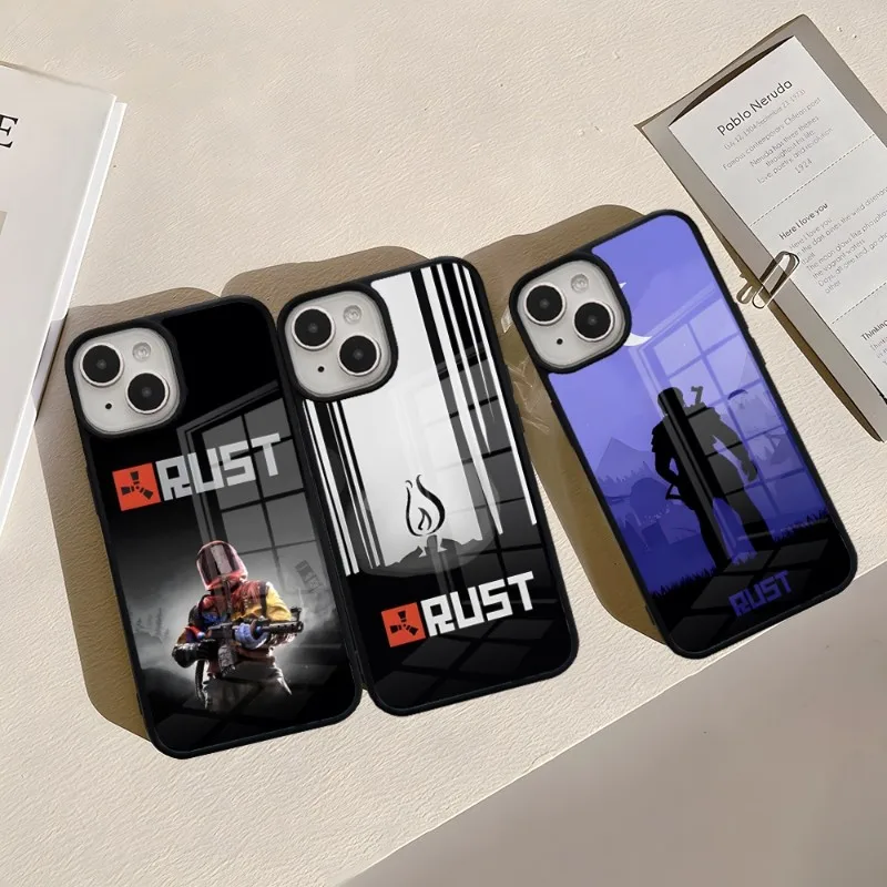 RUST Game Phone Case For Samsung S23 S22 S30 S21 S10 S20 ULTRA Edge Note Lite 10 20 Pro Plus PC+TPU Cover