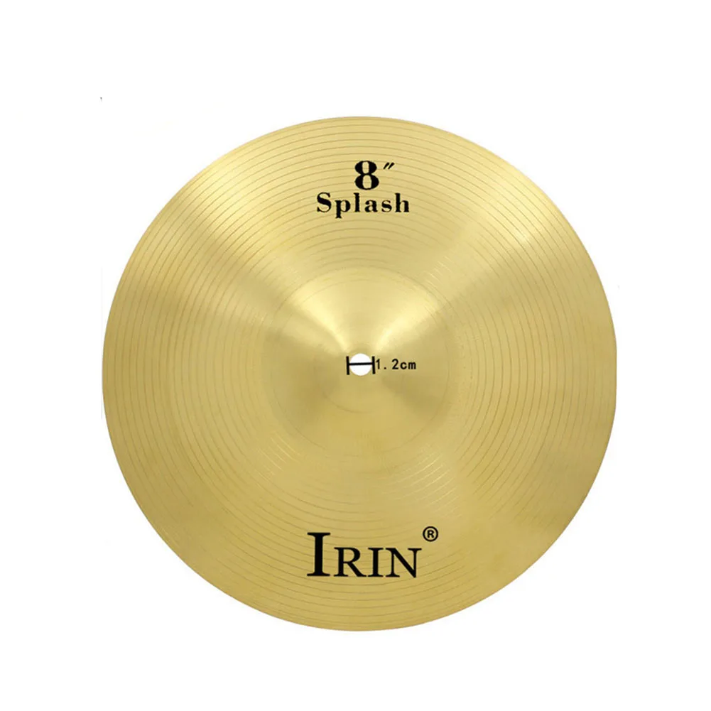 Drum Brass Cymbals For Beginners Hi-Hat Cymbal Percussion Splash Crash New Style Practical To Use Musical Instrument