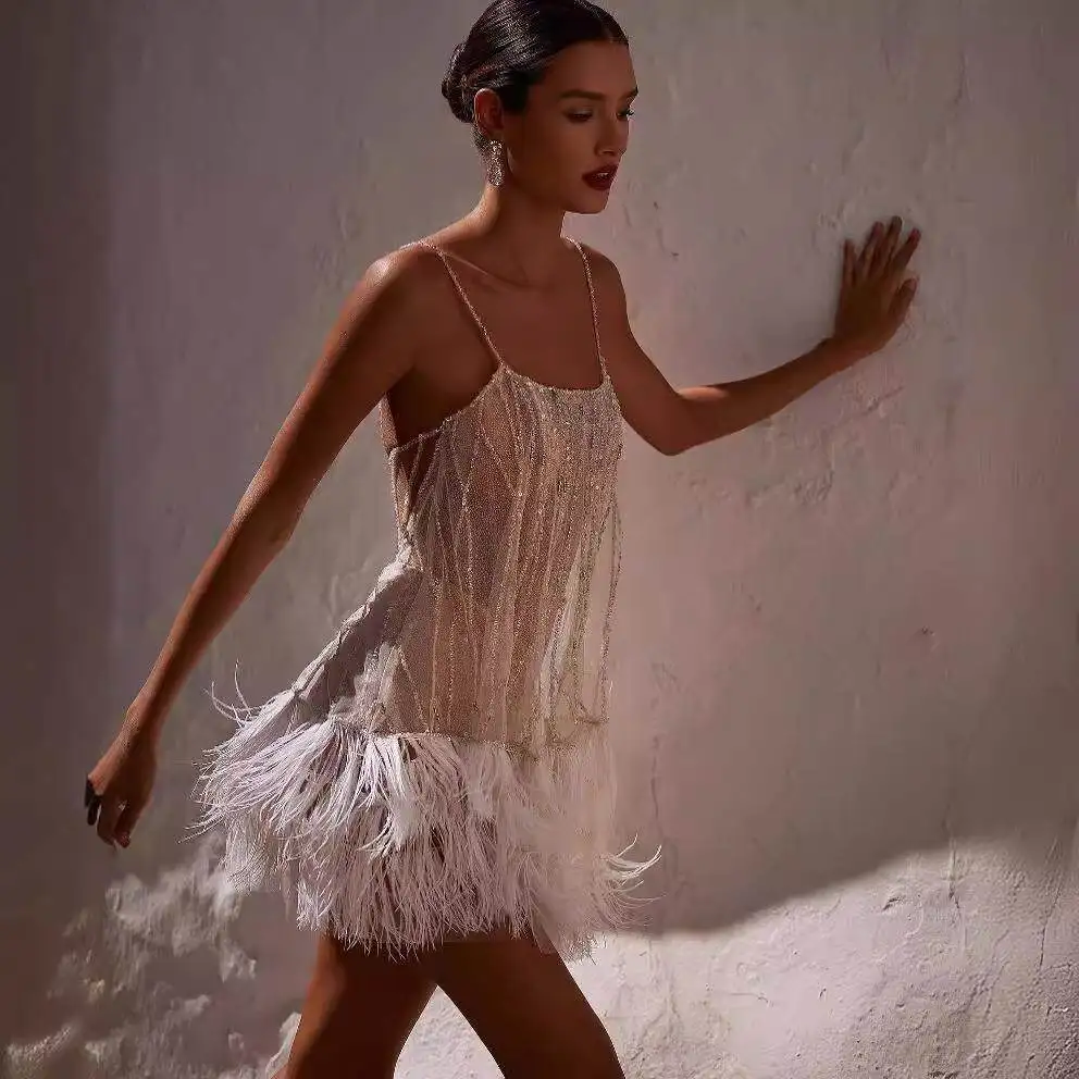 

Сексуальная юбка Bal ort Par Dr с кисточками и сеткой из бисера, юбка феи на бретельках для женщин, подходит для Ciwalk