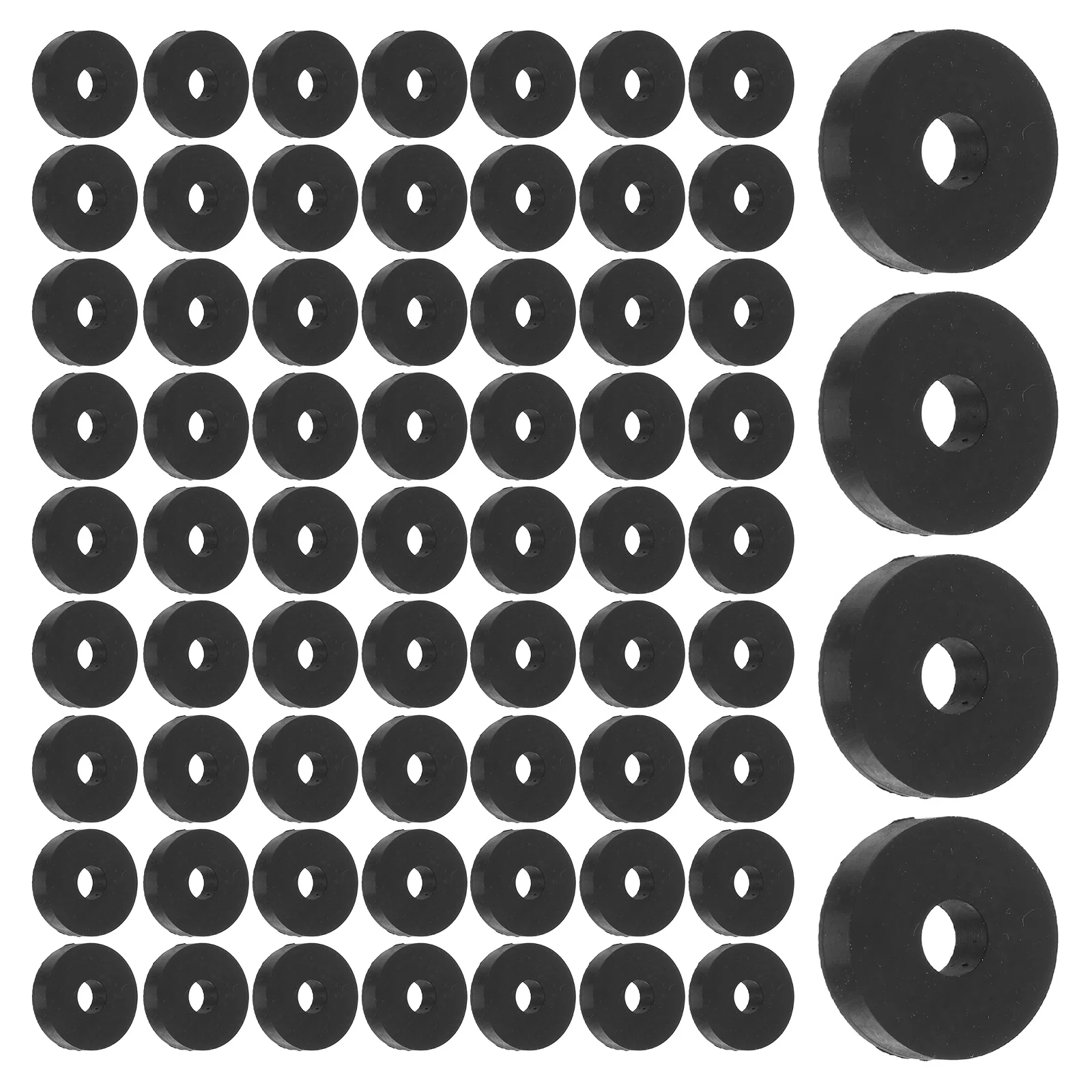 50 шт. резиновые изоляционные прокладки O-образной формы 20 мм от 6 мм, диаметр 5 мм, толстые виброгасители, шумопоглощающие шайбы для крепления оборудования