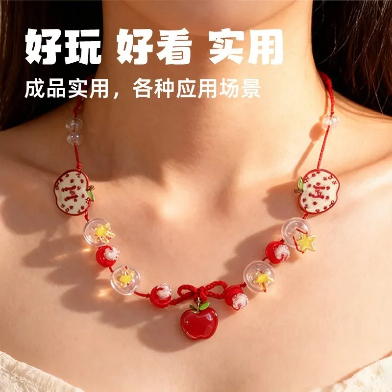 Novos brinquedos diy botão ornamento kit botão artesanal santa artesanato crianças em forma de presentes de natal decoração pendurado ornamento artesanato brinquedos