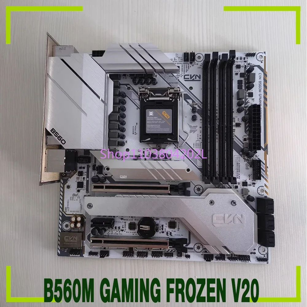 CVN B560M GAMING FROZEN V20 For Colorful Motherboard LGA1200 DDR4 Support 10 / 11 Gen