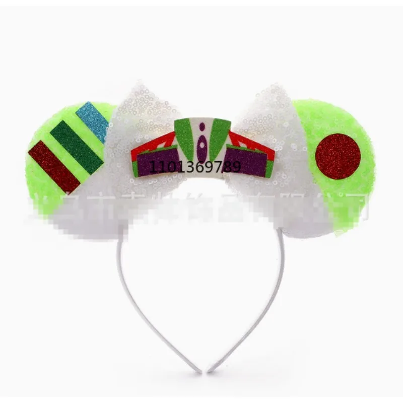 Costume Accessories  Mouse Ears Headbands  Sequin Headbands Park Ears for Party Favors Cosplay Disfraz Clothing Carnival Kostum