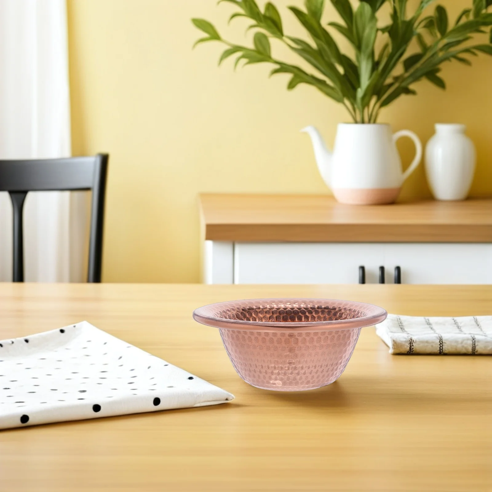 

7pcs Indian Curry Bowls Hammered Metal Serving Bowls For Rice Noodle Soup Vegetable Dessert Restaurant Kitchen Use Alloy Dinner