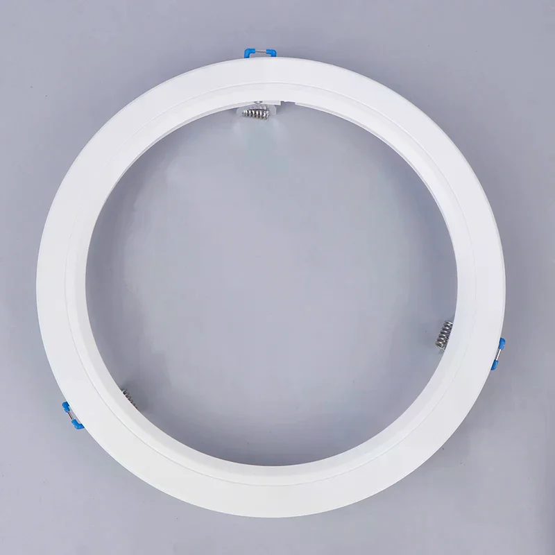 LED Downlight Spotlight Brackets Light Stand Adapters Lamp Shade Rings Hole Enlarge White Outer Frames Cut Out Remedial Circles