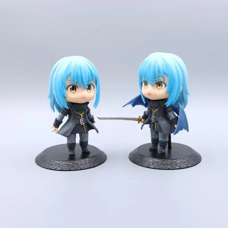 Naquela época eu reencarnei como um slime anime figuras rimuru milim kawaii figura de ação pvc modelo brinquedo coleção crianças para presente