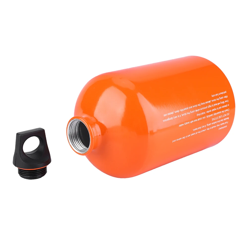 Aluminum Gasoline Fuel Bottle Kerosene Alcohol Diesel Oil Storage Can Outdoor Picnic Oil-burning Camping Stove 530/750/1000ml